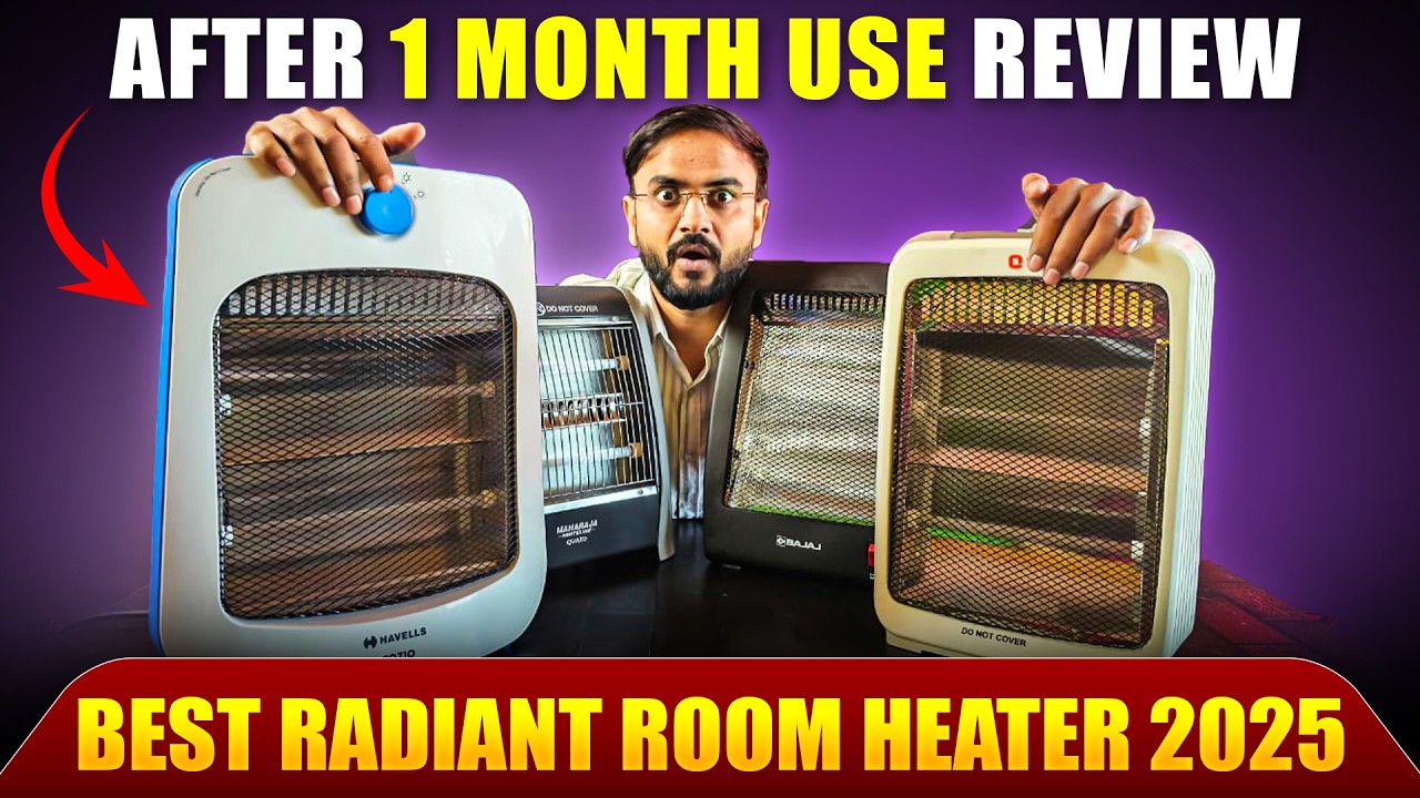 Radiant, Quartz & Infrared Room Heater – Which Is the Best Room Heater in 2025 - 2026 ? Under 1000