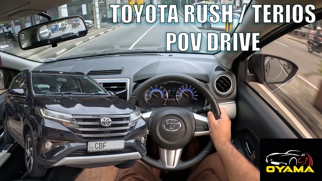 Toyota Rush a.k.a Daihatsu Terios or Perodua Aruz POV Drive (Oyama Trading)