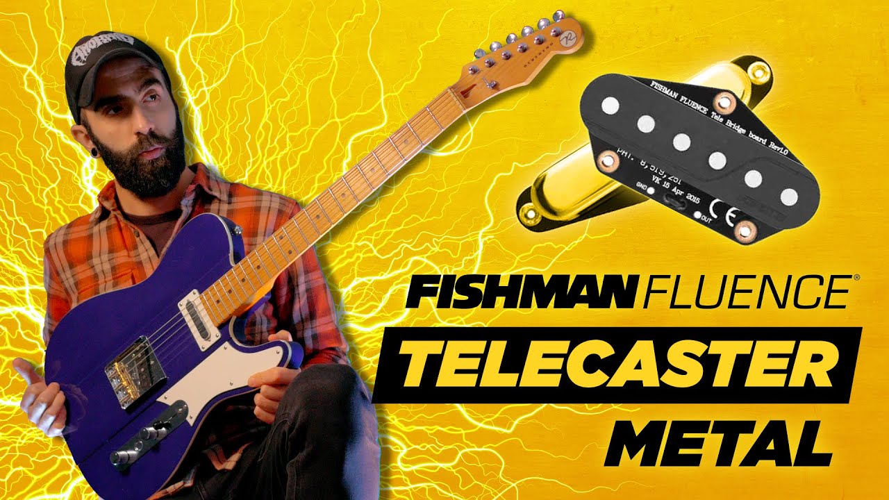 Fishman Fluence Greg Koch Tele Pickups | Modern Metal Telecaster Tones