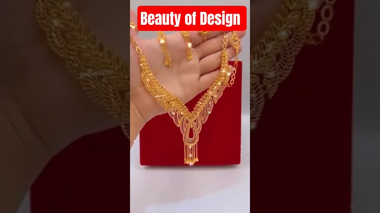 Beauty of Design 🌟 Gold Necklace 🌟 #gold #chain #necklace