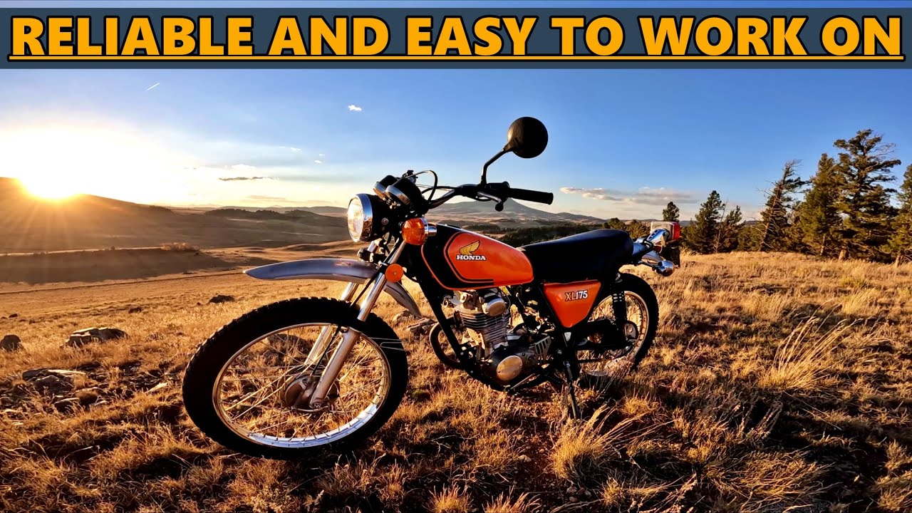 Honda XL Enduro 1970-х годов — лучший винтажный мотоцикл двойного назначения, который вы можете к...