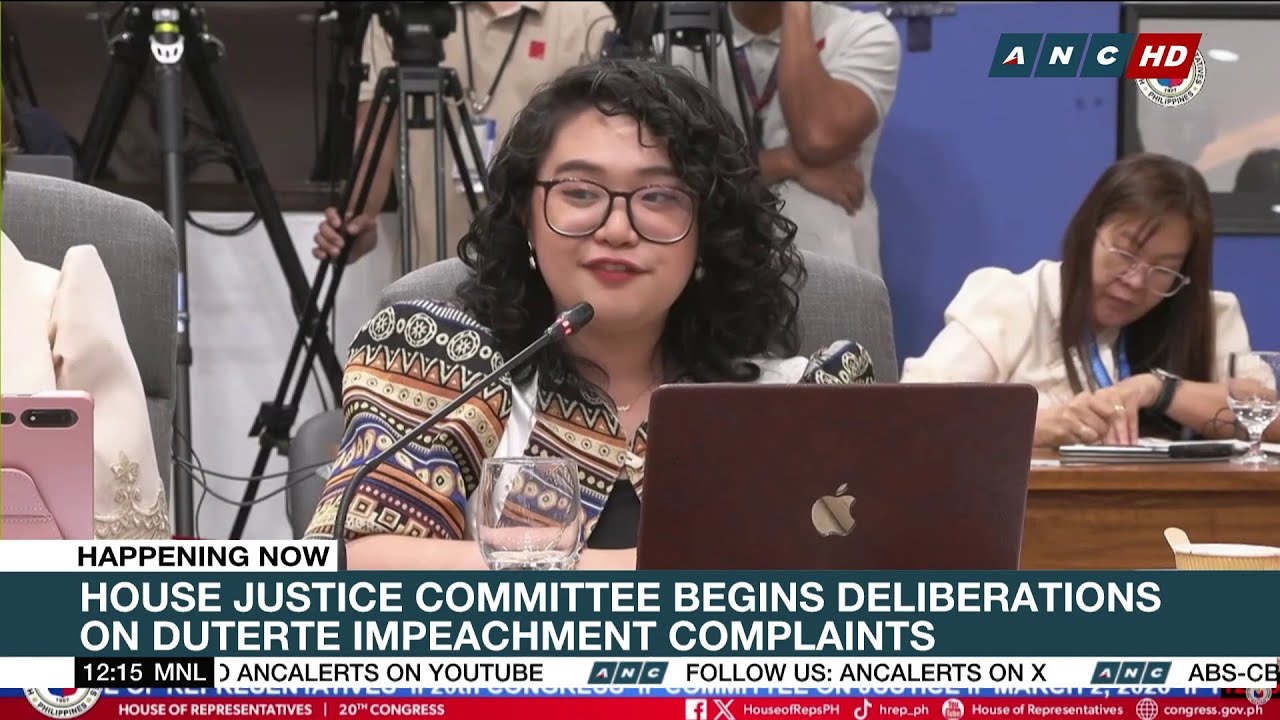 Rep. Co: 1st impeachment complaint vs VP Sara Duterte not violative of one-year bar rule | ANC
