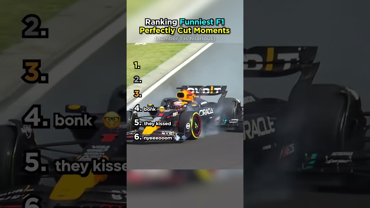 Ranking Funniest F1 Perfectly Cut Moments 😩