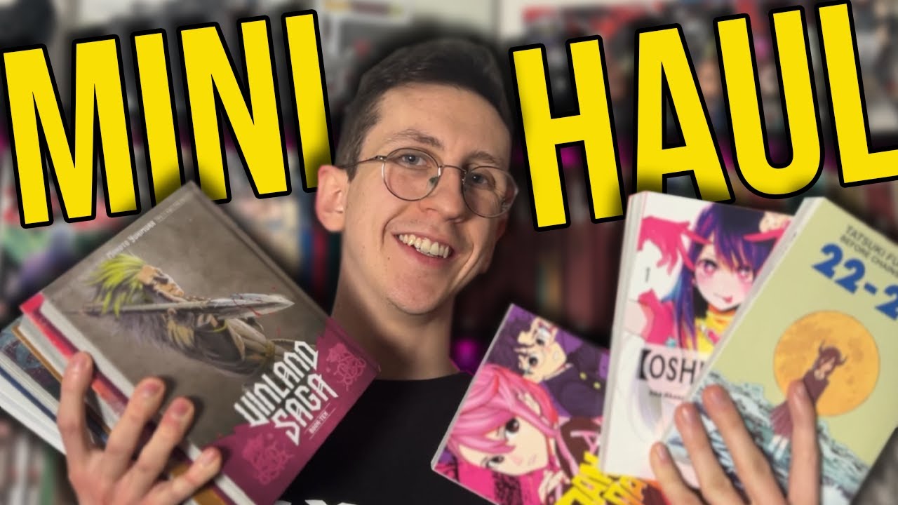 the SMALLEST manga haul i've done in a while!