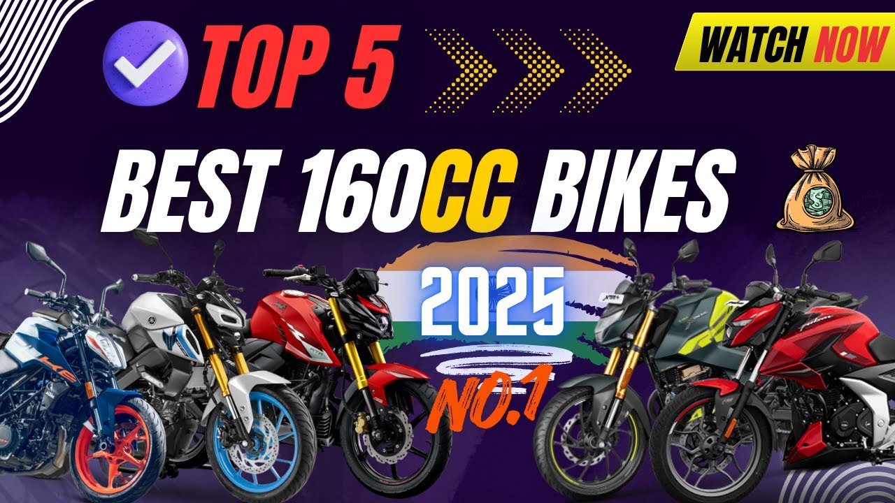 Top 5 best 160cc Bikes in India 2025 🔥 | For Beginners & Daily Riders Engine,Power,Price..&ndash; Biker24⚡