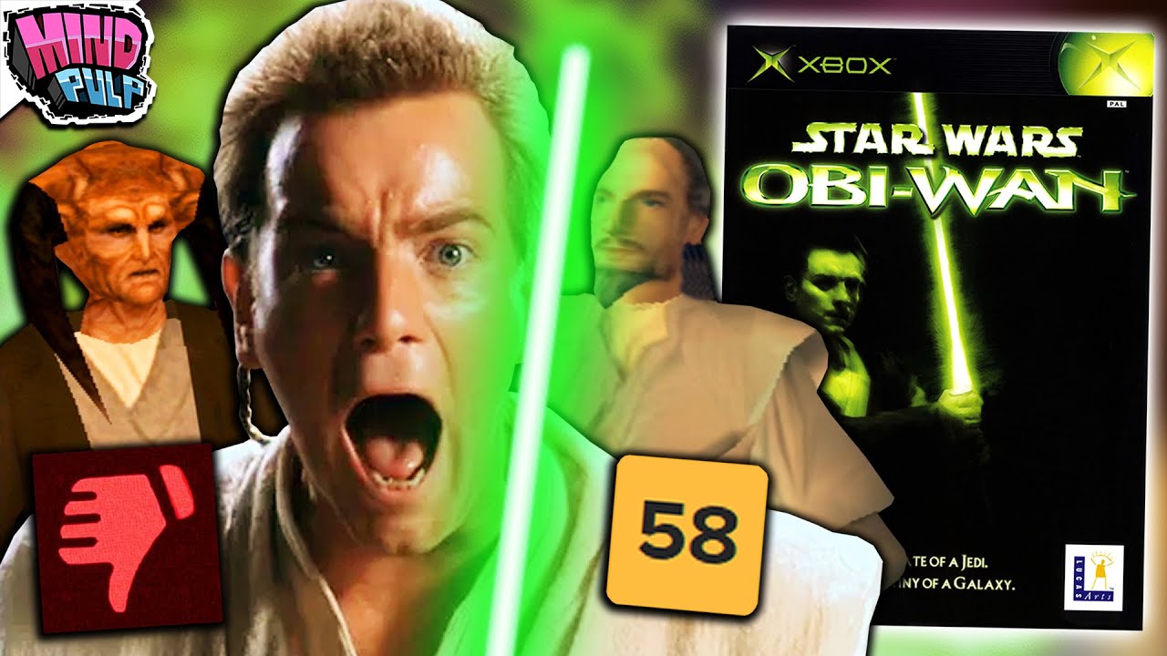 the WEIRD Obi-Wan Xbox game