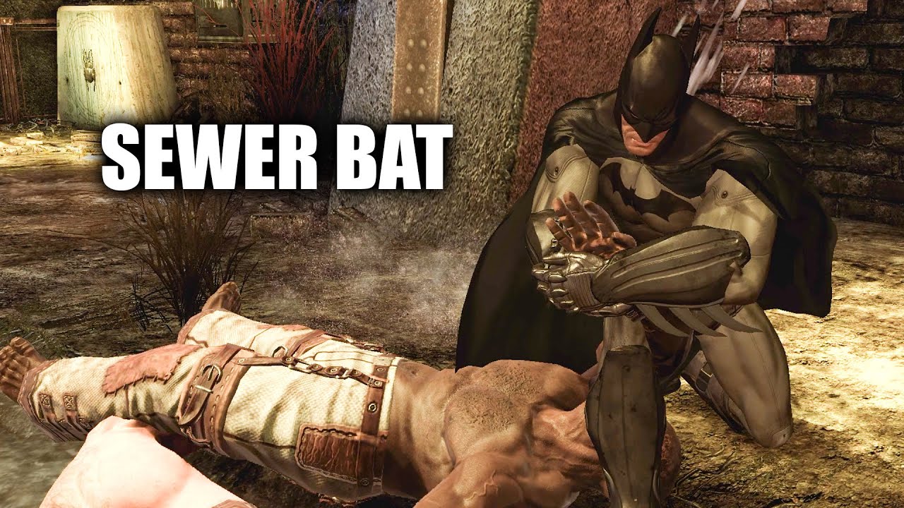 BATMAN: Arkham Asylum - Sewer Bat