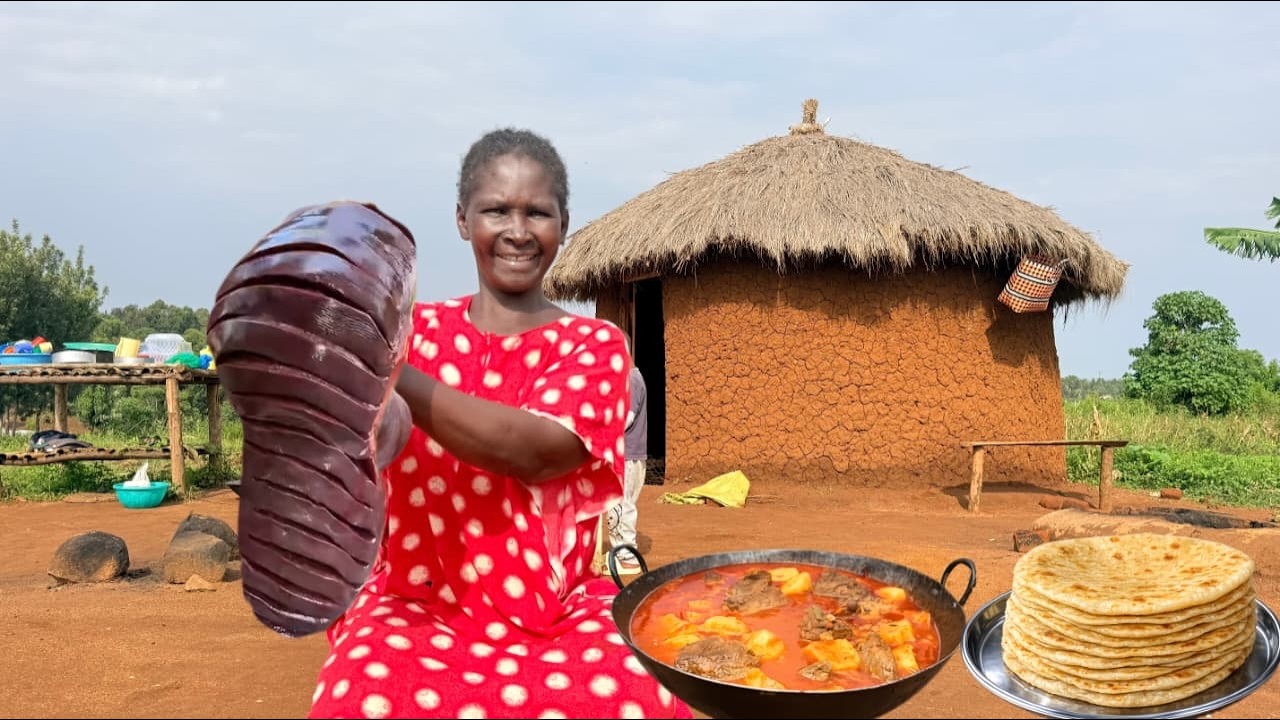 Our Dream Home Finally Begins! 🏠✨ Cooking Juicy Fried Liver & Soft Chapati For My Family