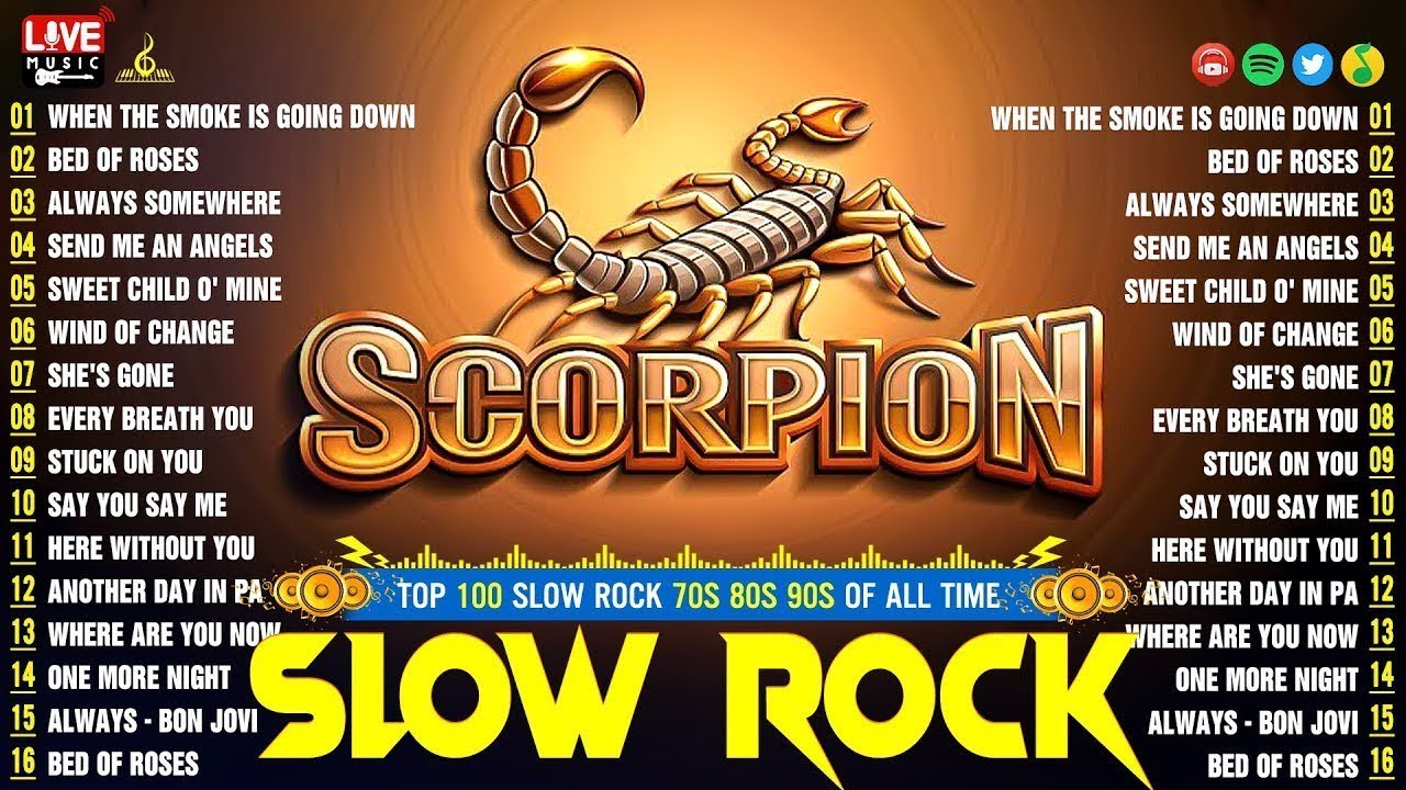 Scorpions Gold 🔥 The Best Of Scorpions 💥 Scorpions Greatest Hits Full Album