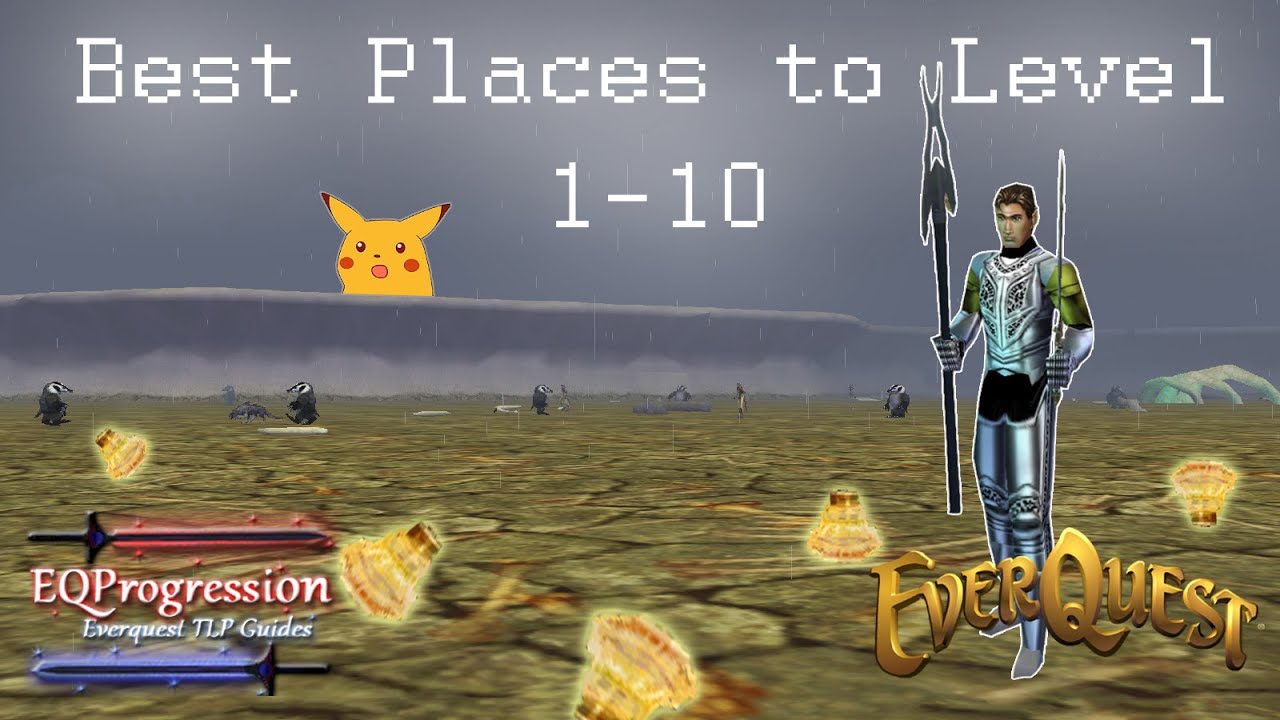 Everquest  - Where to level: 1-10 Leveling Guide (TLP)