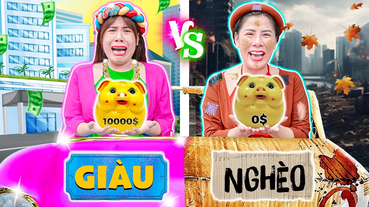 GIÀU TIỀN KIỆM - NGHÈO PHUNG PHÍ | Ước Mơ Làm Giàu Của Mộng Thị Cám | Biệt Đội Tấm Cám | Miu Miu TV