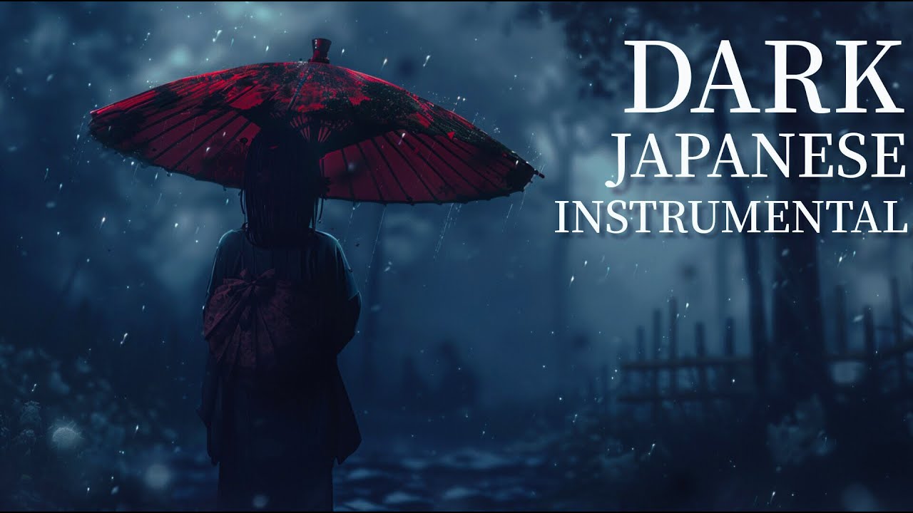 Japanese Dark Ambient Instrumental ダークアンビエントBGM｜赤い和傘と静寂の森｜　KOTO SHAKUHACHI