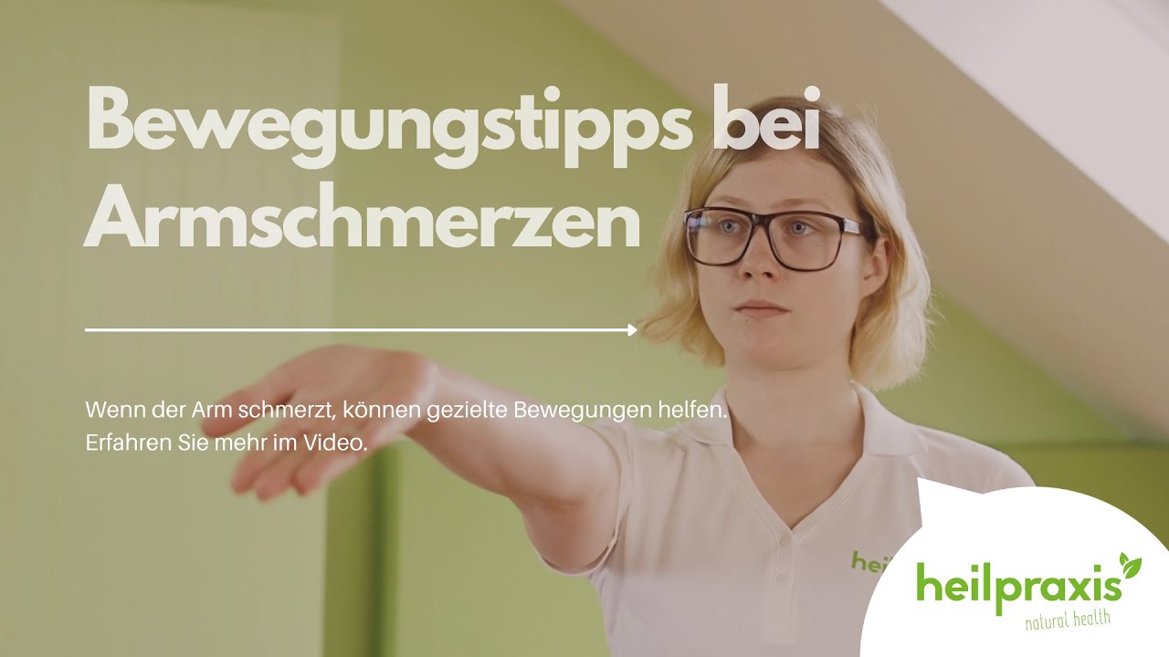 Bewegungstipps bei Armschmerzen