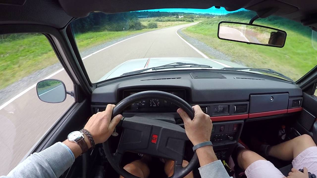 Driving a 1979 Volvo 242GT B23e on the Volvo Demo Track [Torslanda, Göthenburg, Sweden]