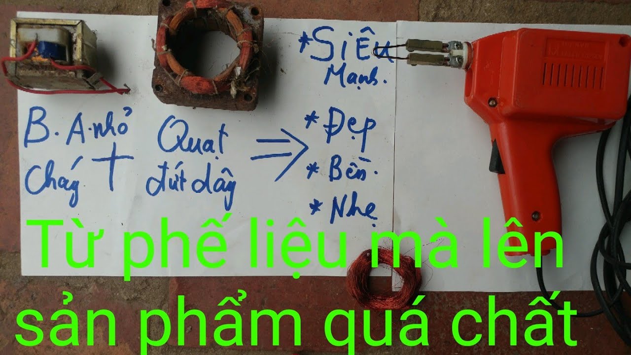 Cách chế mỏ hàn xung