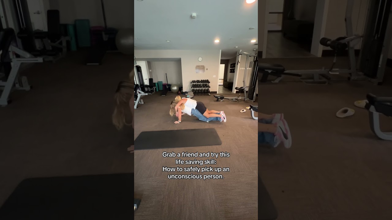 Grab a friend and try this life saving skill - Fireman&rsquo;s Carry.