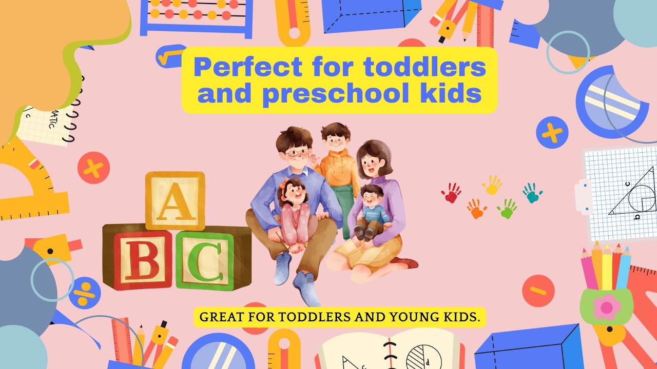 ABC Learning Adventure/ Perfect for toddlers and preschool kids