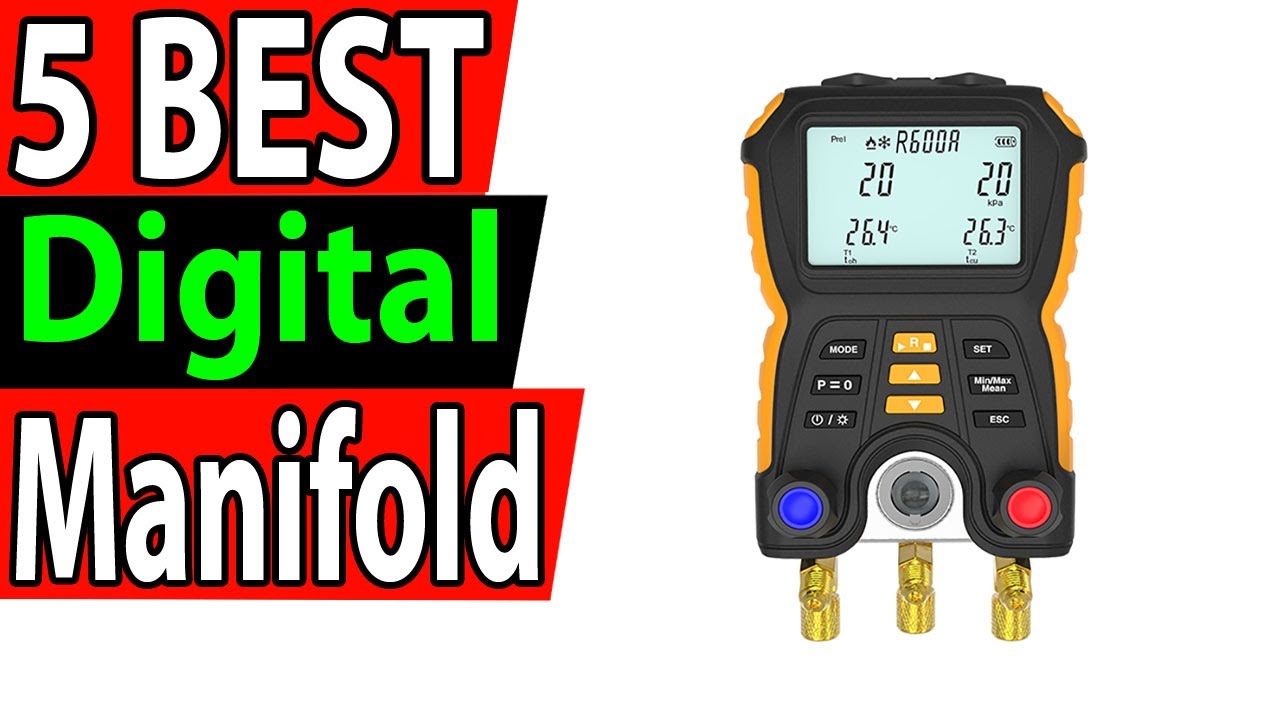 5 Best Digital Manifolds Gauge Review 2024