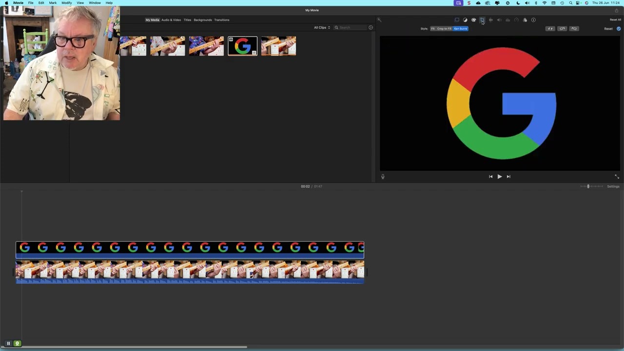 Adding A Constant Logo To A Video With Apple iMovie