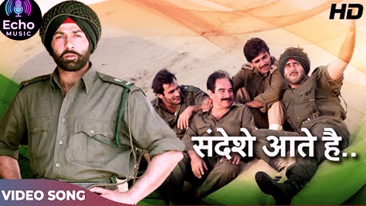 Sandese Aate Hain | Border (1997) | Patriotic Song | Indian Army Tribute 🇮🇳
