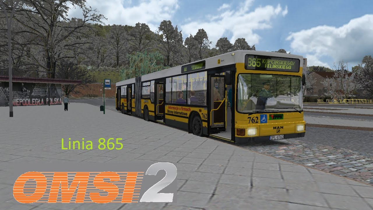 OMSI 2 - Fikcyjny Szczecin Linia 865 - MAN NG312