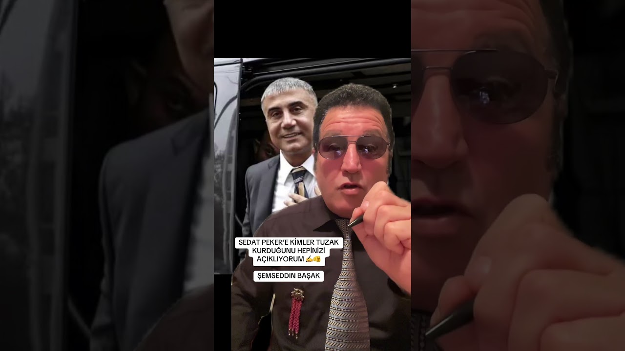SEDAT PEKER’E KİMLER TUZAK KURDUĞUNU AÇIKLIYORUM ✍️🫵ŞEMSEDDIN BAŞAK