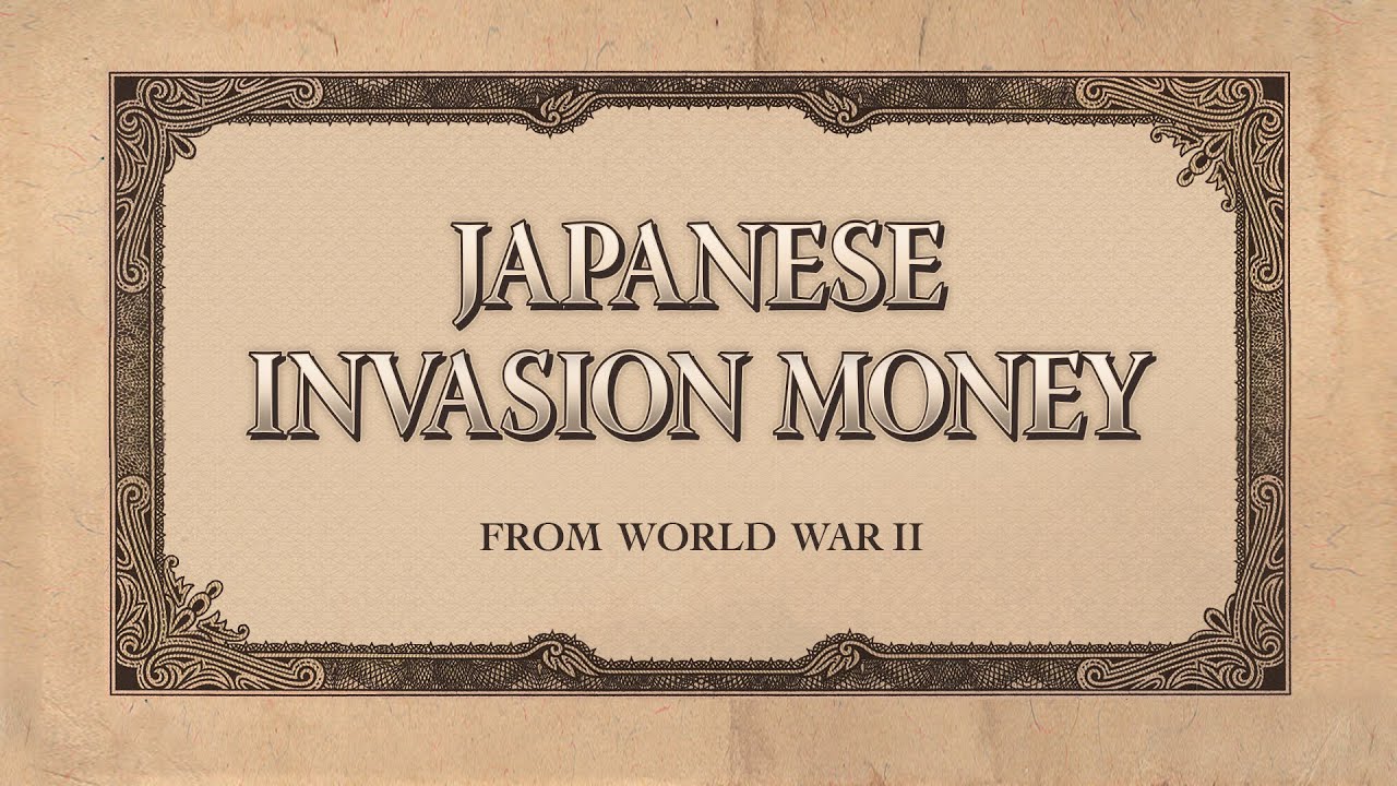 Japanese Invasion Money