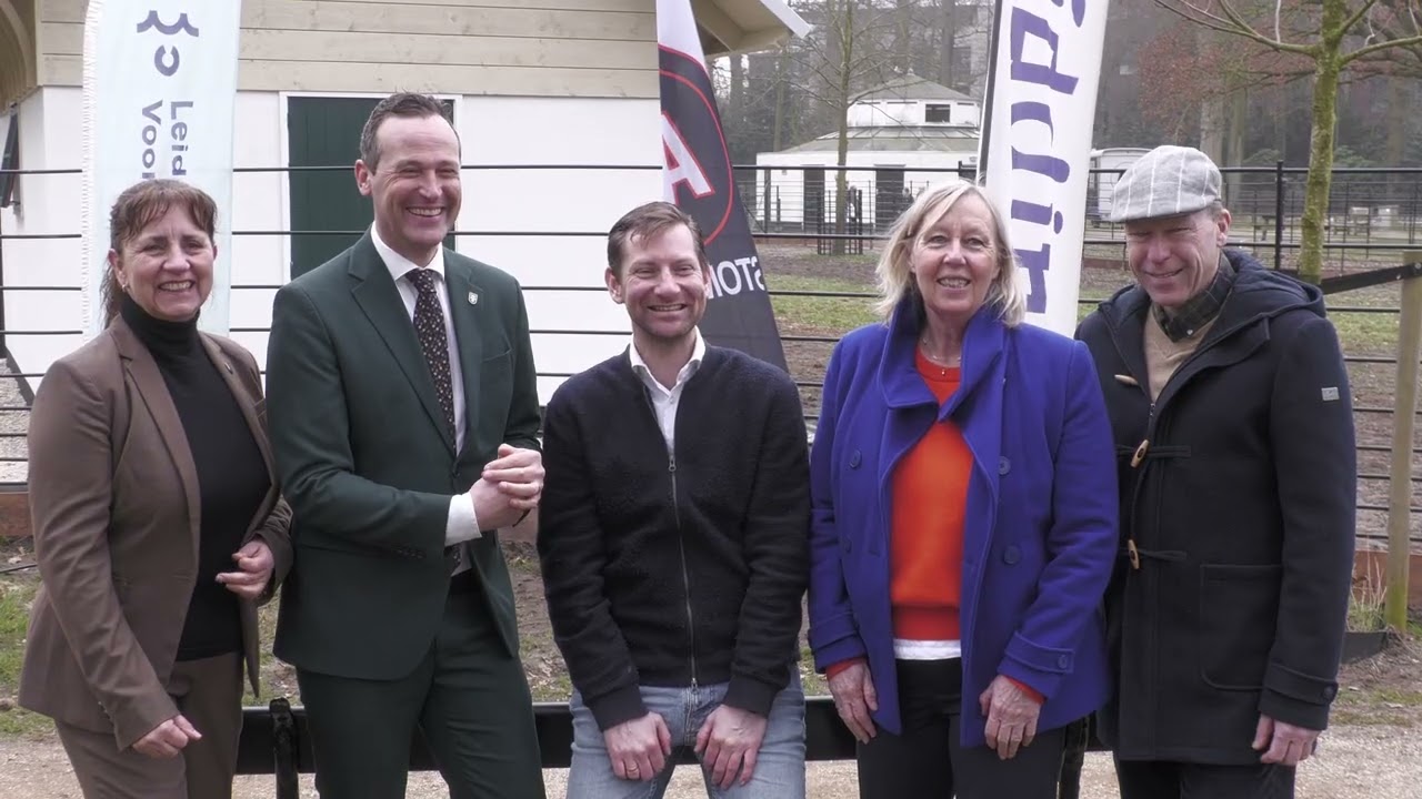 Heropening van het gerenoveerde park Vreugd en Rust in Voorburg