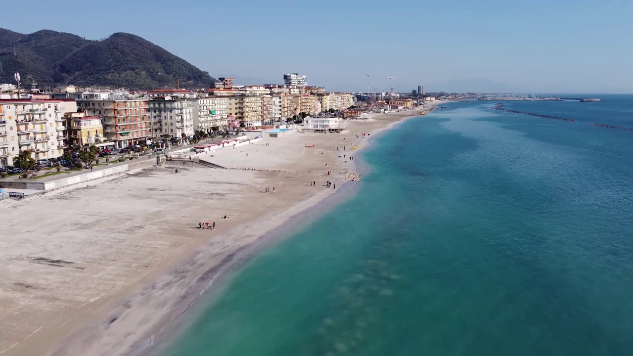 Cilentano.it - Ripascimento spiaggia di Pastena / Mercatello Salerno - 2 marzo 2021