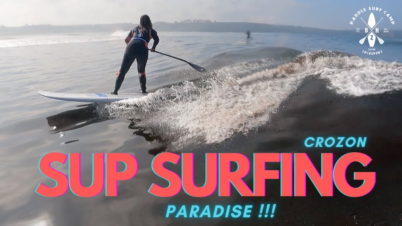 SUP Surf Session – Perfect Waves in Crozon | LOCUSPORT Paddle Surf Camp 🏄‍♂️🤙🏻