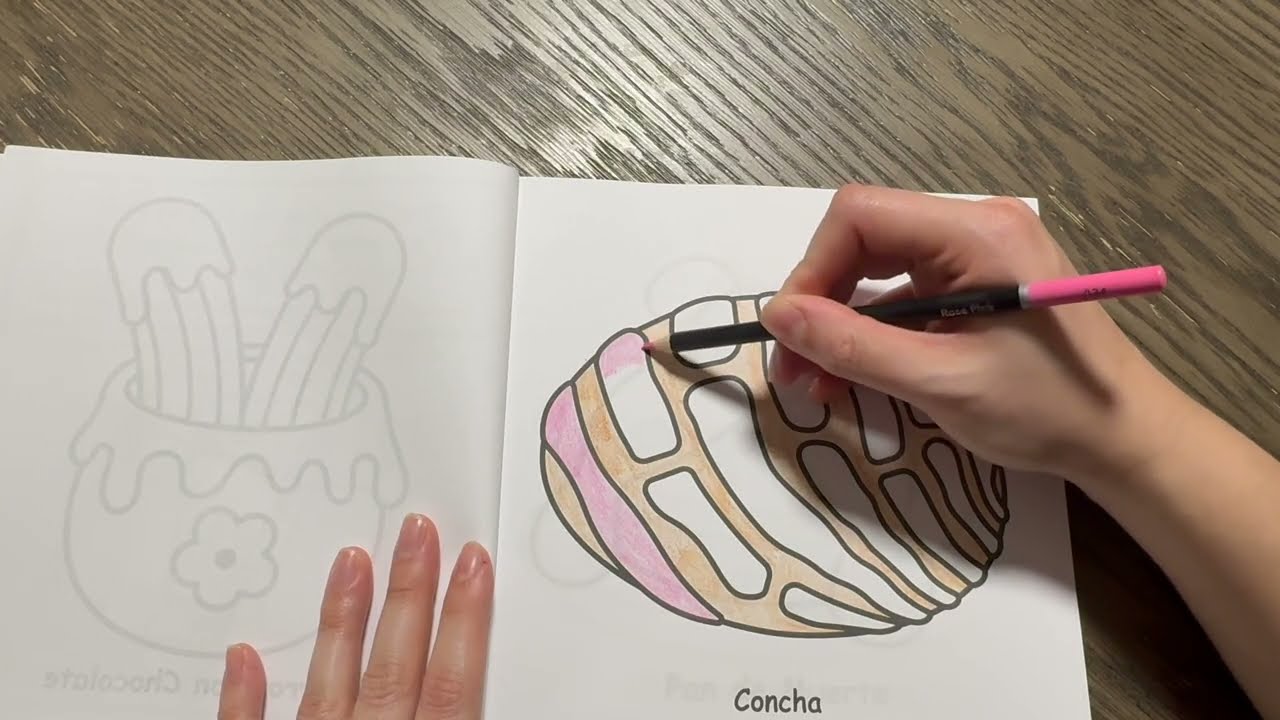 Color With Me - Concha - ASMR
