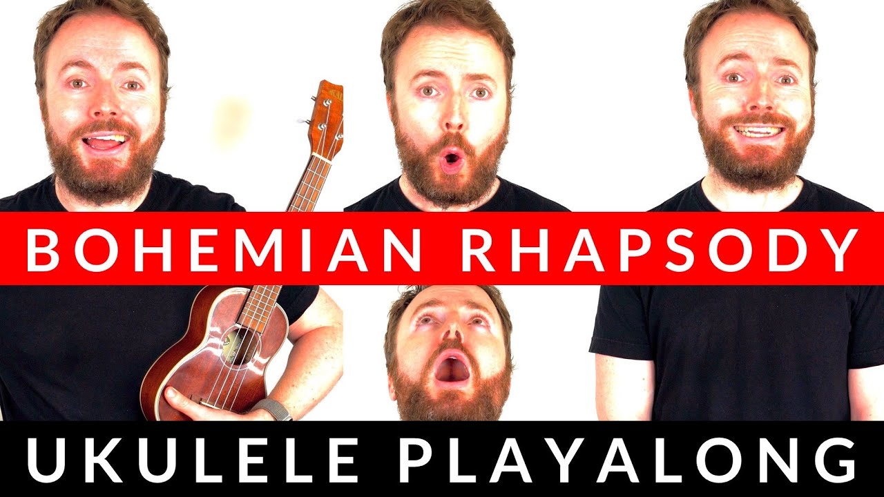 Bohemian Rhapsody Ukulele PLAY-ALONG!