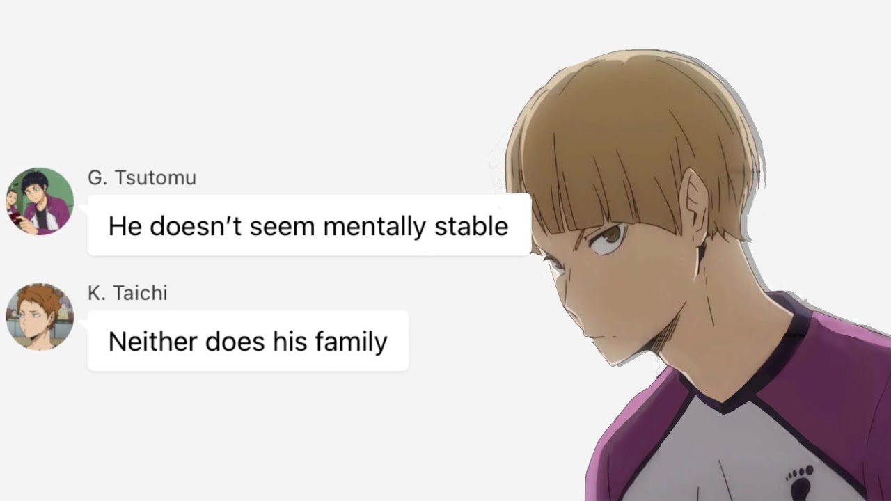 Brand new city (Haikyuu Texts) (Shirabu Angst) (Sammie’s)