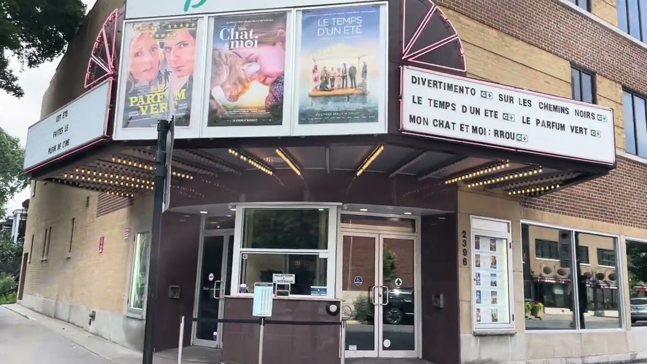 Cin&eacute;ma Beaubien, outside.