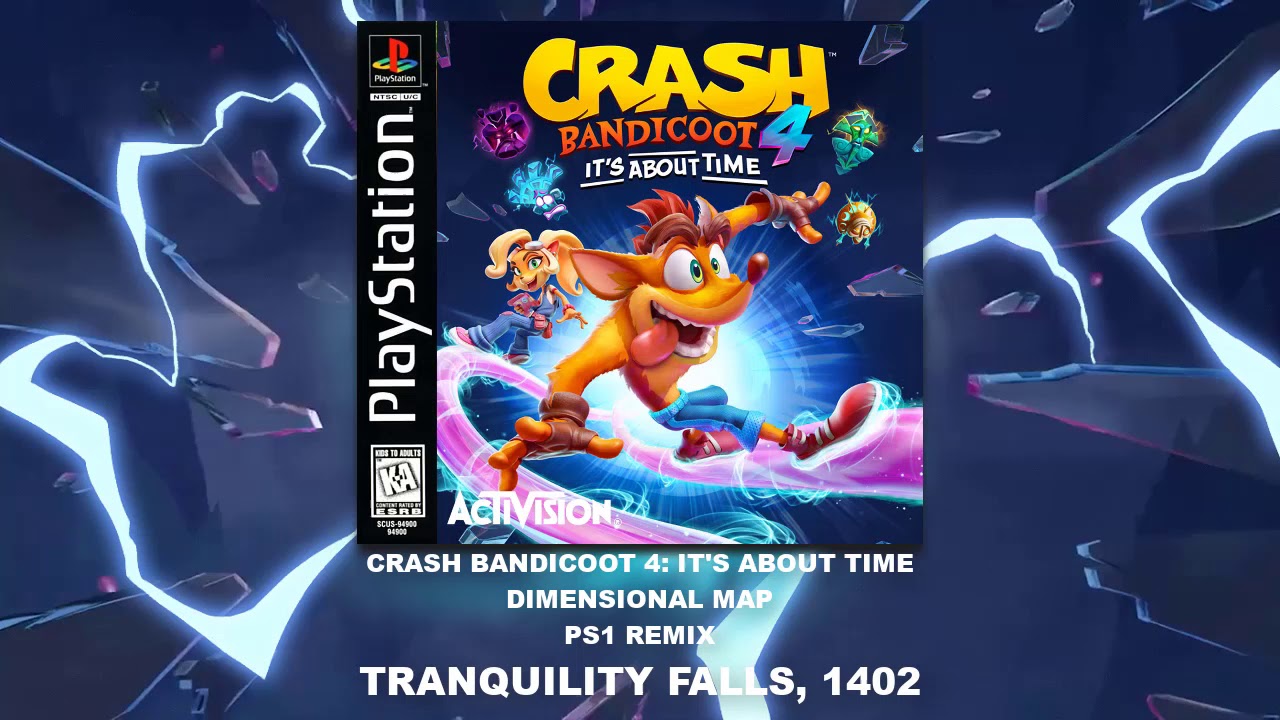 Crash Bandicoot 4: It's About Time - Dimensional Map (PS1 Remix)