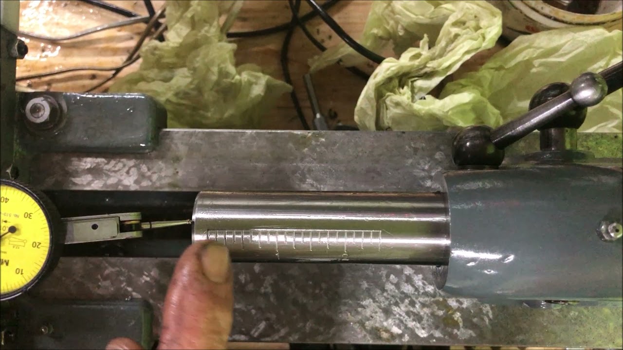 Myford Super 7 - Tailstock restoration - part 2 - testing after assembly