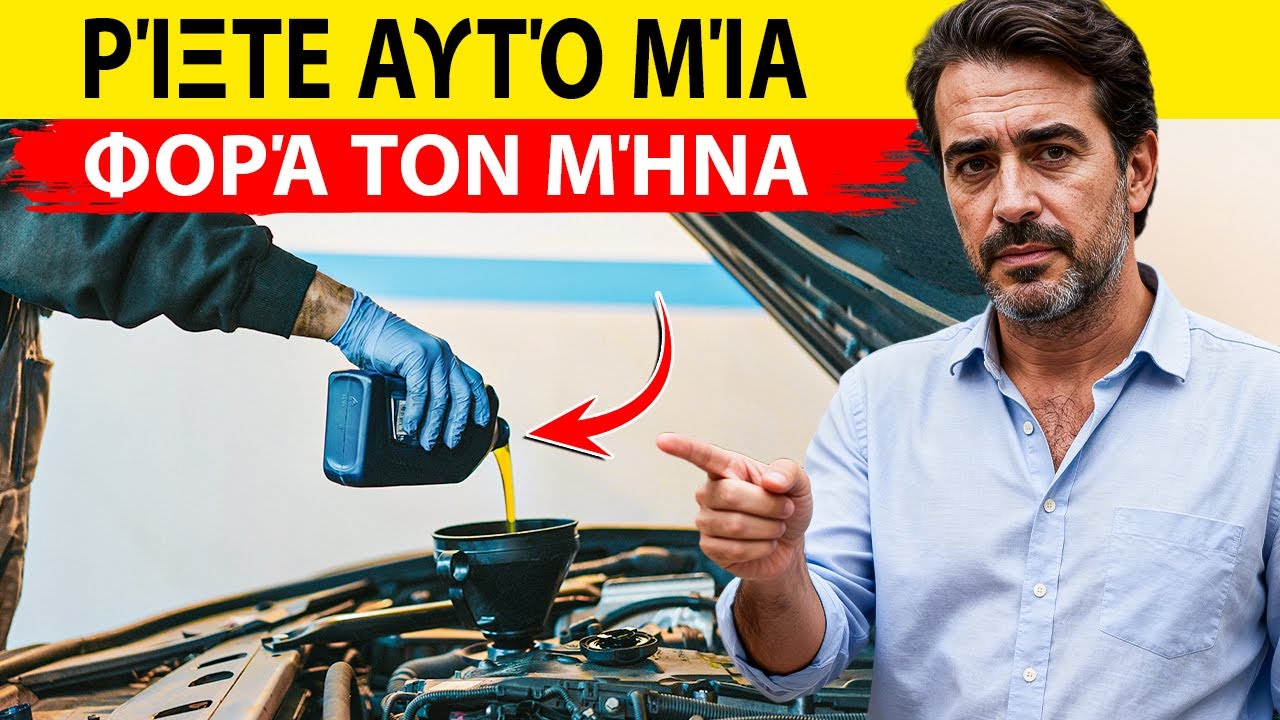 Κάνε Αυτό Μία Φορά Τον Μήνα Και Ο Κινητήρας Σου Θα Διαρκέσει Για Πάντα ΕΓΓΥΗΜΕΝΑ