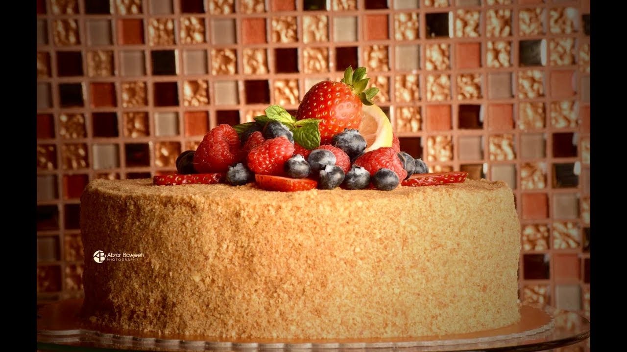 كيكة العسل honey cake
