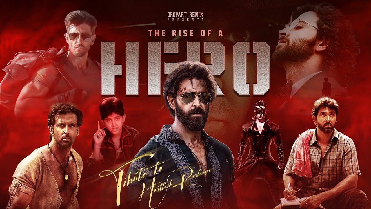 Tribute To Hrithik Roshan | The Rise of a Hero | Vibin Varghese | Dropart Remix