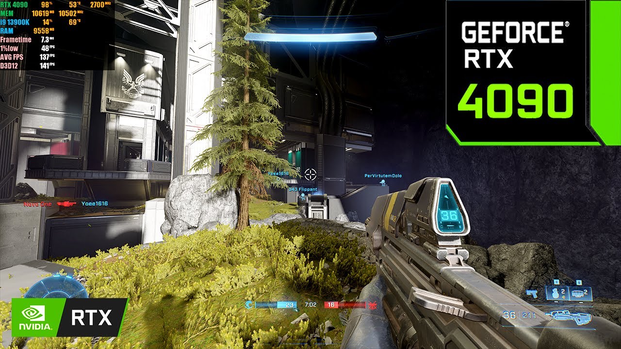 Halo Infinite : RTX 4090 24GB ( 4K Maximum Settings )