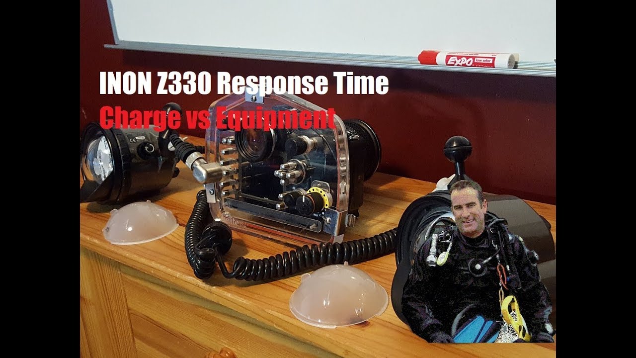 INON Z330  Response Time - Charge vs Equipment