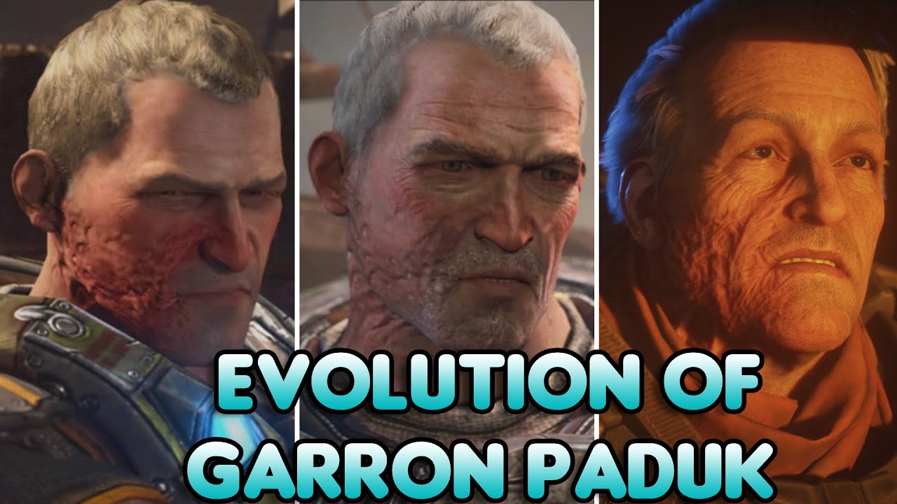 Evolution of Garron Paduk | Gears of War: Judgment-5 | (2013-2019) | (RE-UPLOAD)
