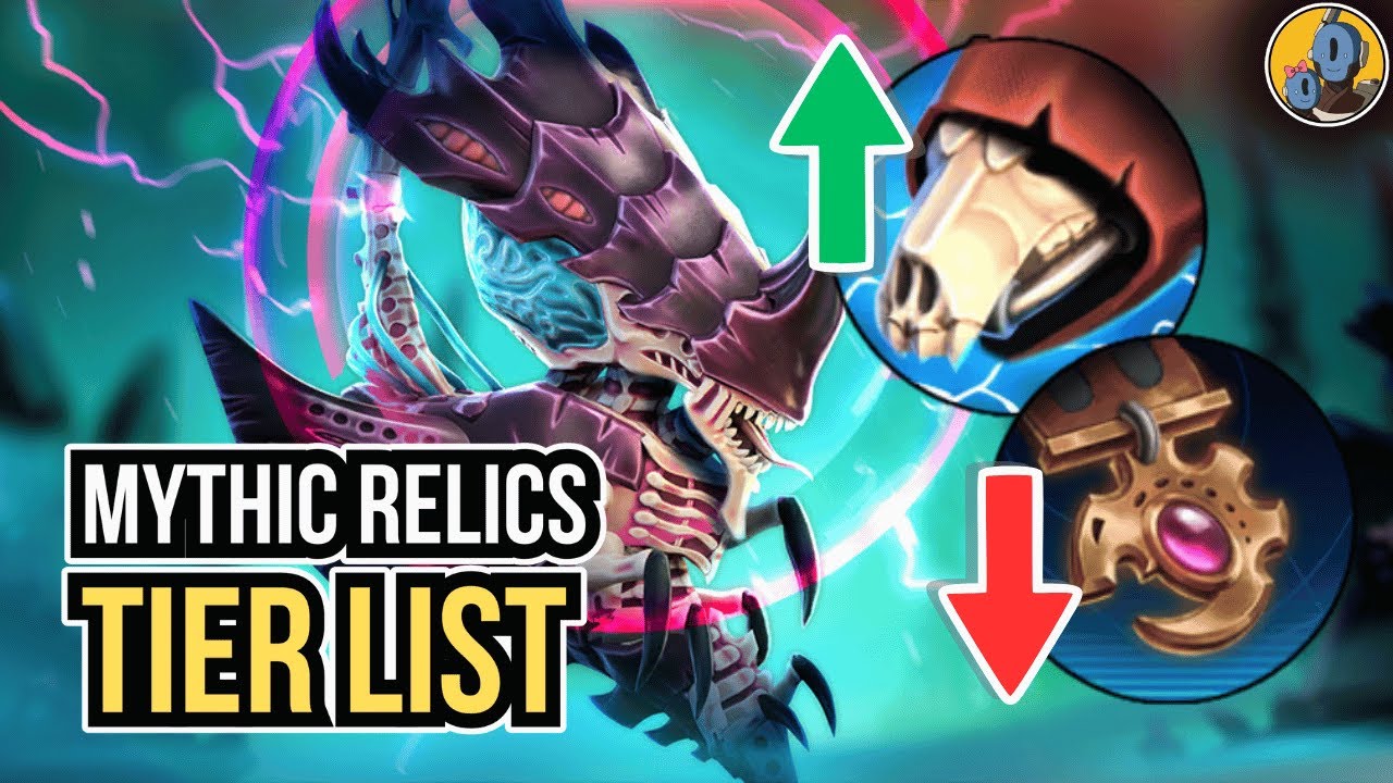 Improved Relic Availability = Tier List time!
