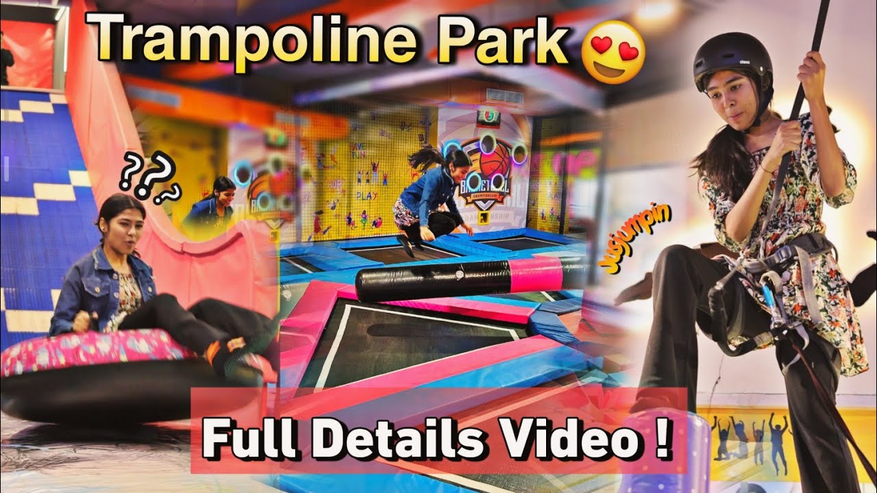 Dhanbad ‘jus jumpin’ || Trampoline park for adults! || Ticket Price ?