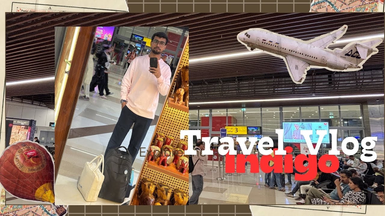 Pune to Delhi Flight ✈️ Journey || Airport Process Explained #indigo #flight #travel #guide #ytviral
