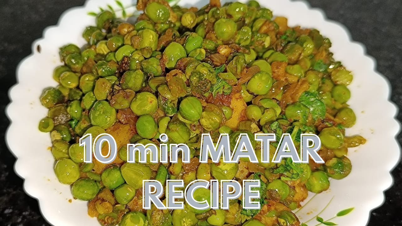 Thand mein sirf ek demand 😋 Garma-garam Matar Chaat | Matar sabji