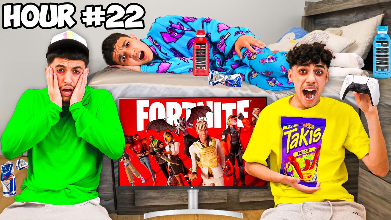We Played Fortnite Season 4 Until We Fell Asleep!