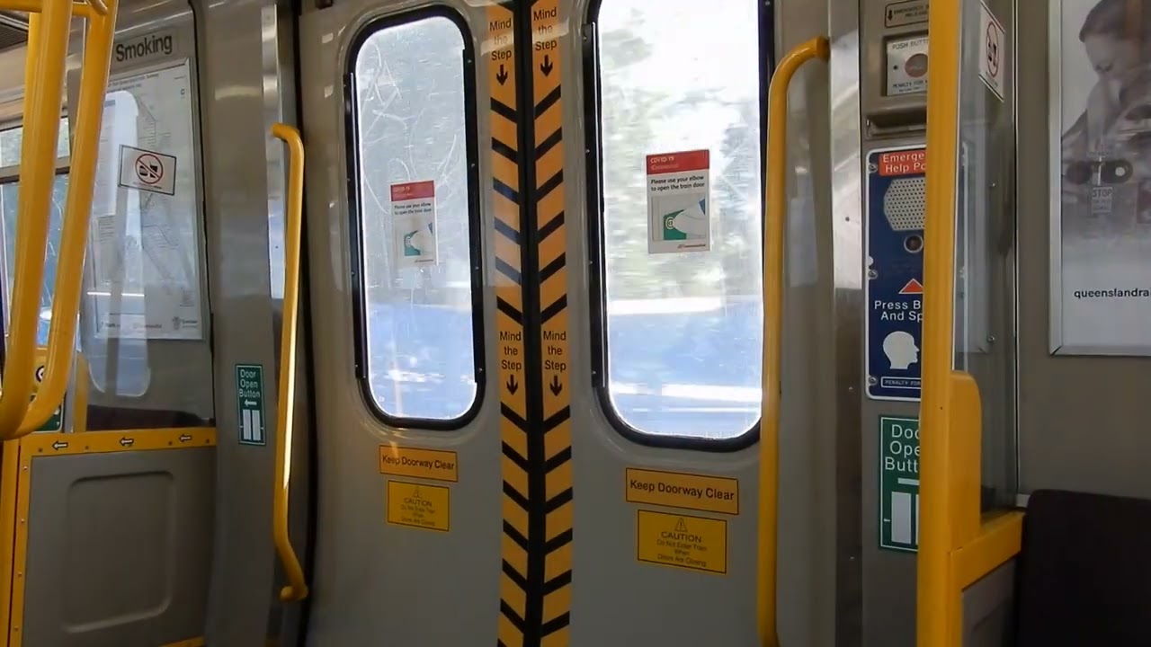 Queensland Rail Electric multiple unit (EMU 59): Ipswich to Bundamba (Caboolture train)