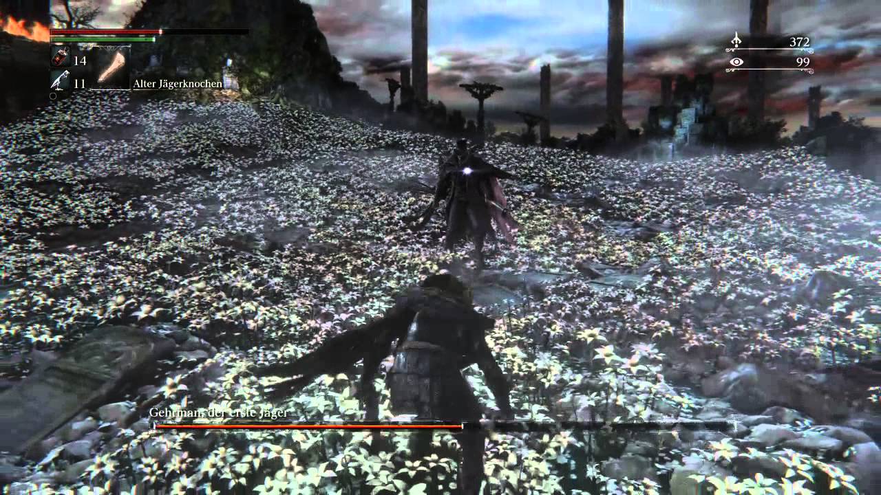 Bloodborne&trade; Gehrmann, the first Hunter