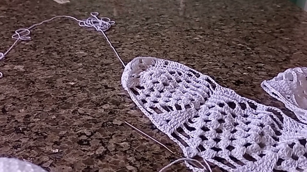 CAMINHO DE MESA, LINHA ANNE (2° PARTE). #crochetandocomamor #crochet #artesão #seinscrevanocanal